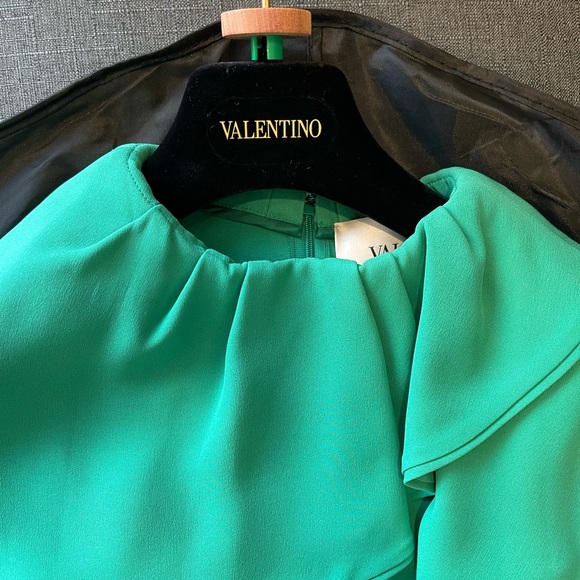 VALENTINO Belted Silk Dress It 38 - Picture 8 of 12